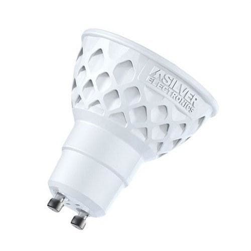 SILVER ELECTRONICS - L.MULTILED60 GU10 3000K 230lm Al CRIST.