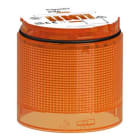 Schneider Electric - Módulo de luz, Harmony XV6, torreta modular de Ø60 mm, lente naranja, intermitente