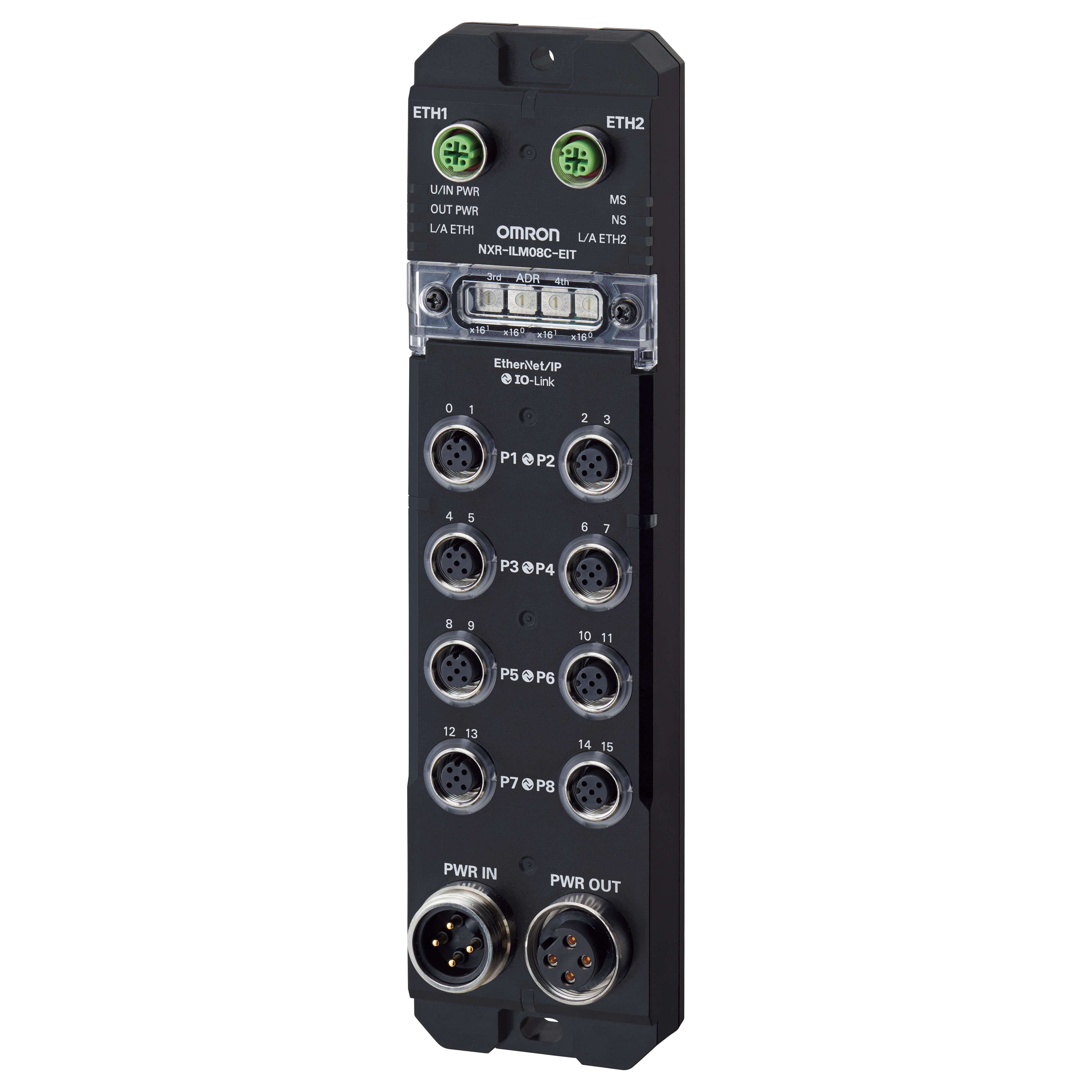 OMRON - Unidad maestra IO-Link serie NXR IP67 8 puertos Ethernet/IP
