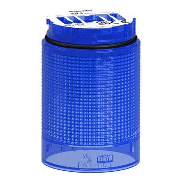 Schneider Electric - Módulo de luz, Harmony XV4, torreta modular de Ø40 mm, lente azul, intermitente