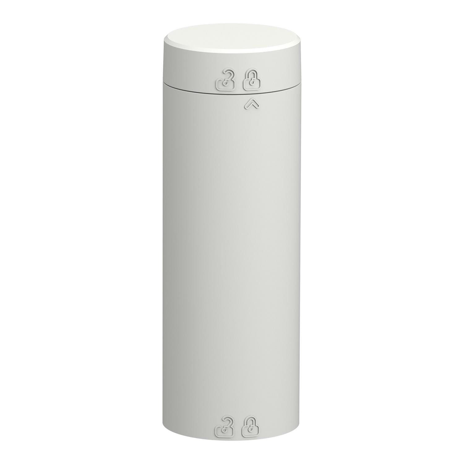 Schneider Electric - Módulo base, Harmony XV4, torre de luz modular de Ø40 mm, 100-240 V CA, 120 V CC, base intermitente sin adaptador, cubierta incluida, blanco