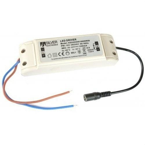 SILVER ELECTRONICS - DV.PNL.48W 600X600MM 1200MA 140X45X29MM