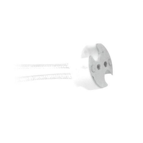 SILVER ELECTRONICS - PORTALAMP.HAL.G4 GU5.3 GY6.35 CABLE 15cm