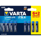 VARTA - PILA ALCALINA LR03 AAA (BLISTER 6+2U)