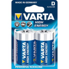 VARTA - PILA ALCALINA LR20-D (BLISTER 2U)