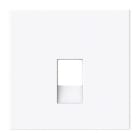 NIESSEN - Tapa toma de teléfono / informática Serie Vega blanco brillo