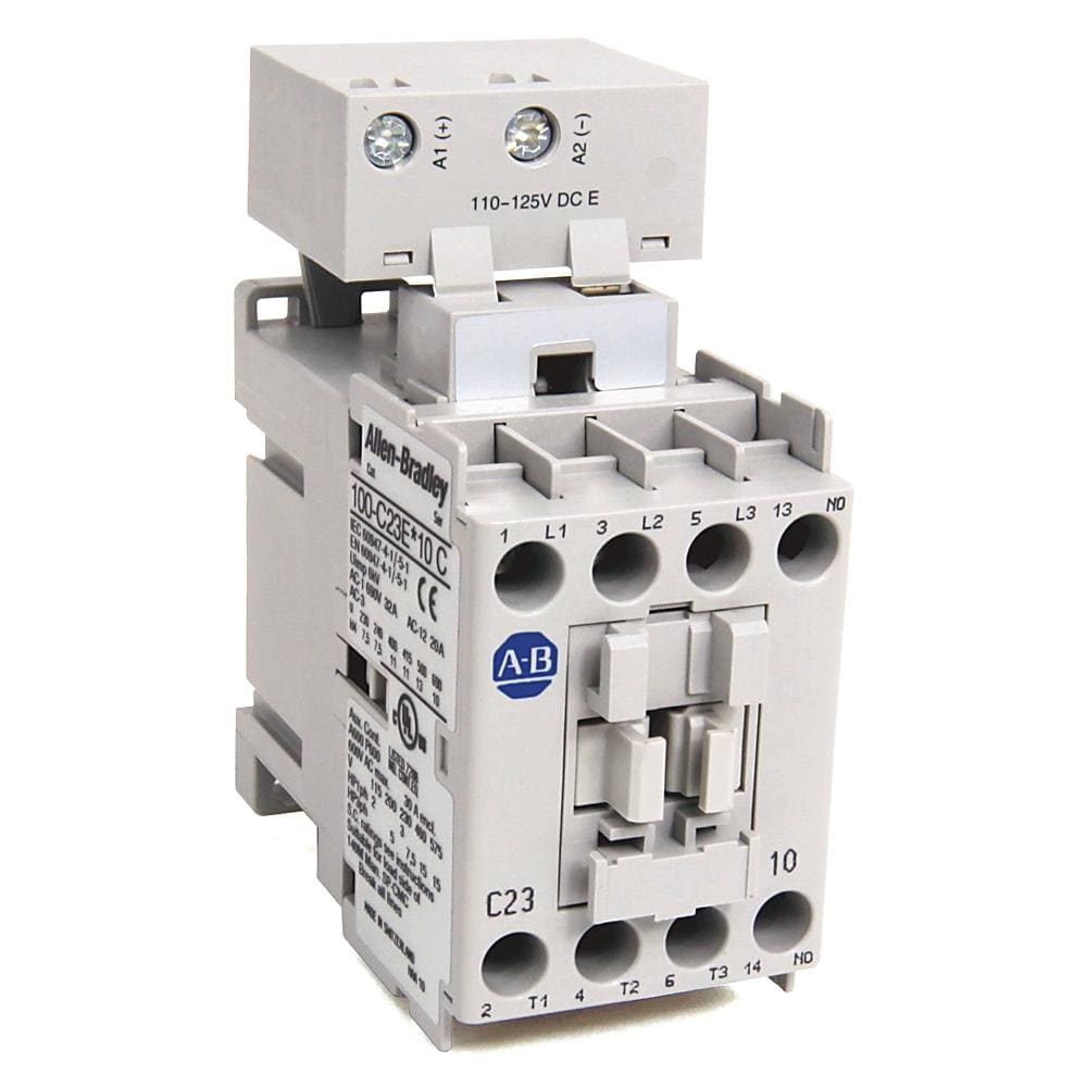 ROCKWELL - CONTACTOR 100-C 23A CONTACTO ABIERTO BOBINA ELECTRÓNICA 220V