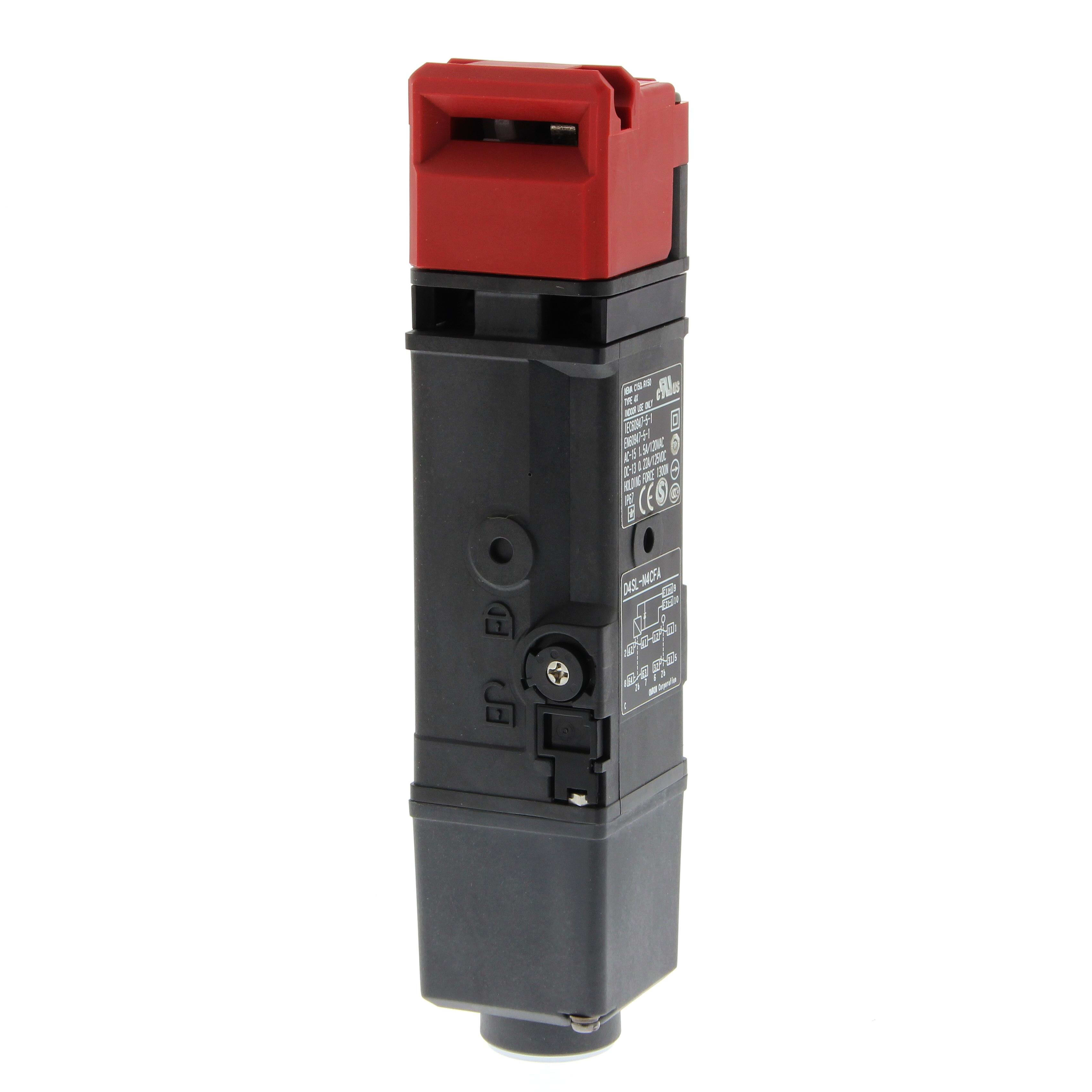 OMRON - Bloqueo mecánico 2NC + 2NC IP67 M20 plástico terminales
