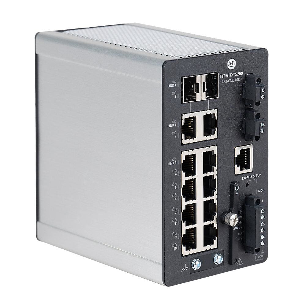 ROCKWELL - CONMUTADOR STRATIX 5200 DE 10 PUERTOS 1783-CMS10DP