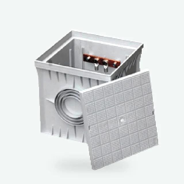 TOSCANO - ARQUETA REGISTRABLE CON BARRA EQUIPOTENCIAL