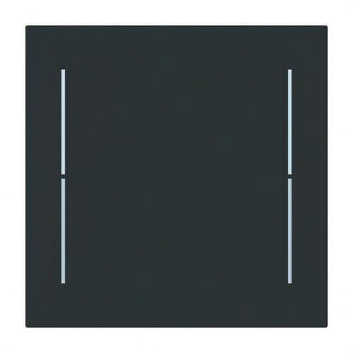 NIESSEN - Tecla Galaxy Touch 1 canal negro mate