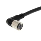 OMRON - CONECTOR CON CABLE ACODADO 4 HILOS 2M M8