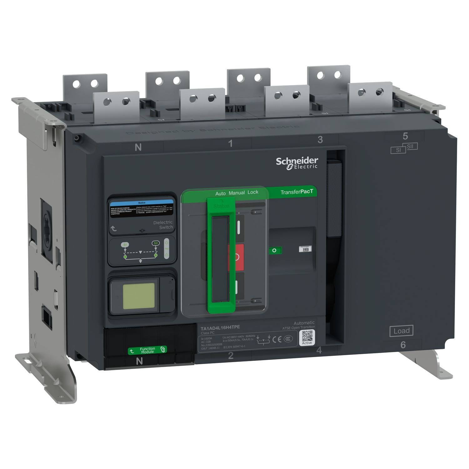 Schneider Electric - CONMUTADOR TA1A 800A 4P LCD 400V