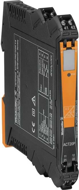 WEIDMULLER - Convertidor de señal ACT 20P-PRO DCDC II-24-S