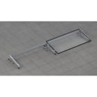 SUNFER - 29H-B-10-C Kit B Soporte inclinado lastrado para cubierta plana, horizontal