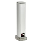 Schneider Electric - Poste de dos lados OPTILINE 45 430mm aluminio anodizado