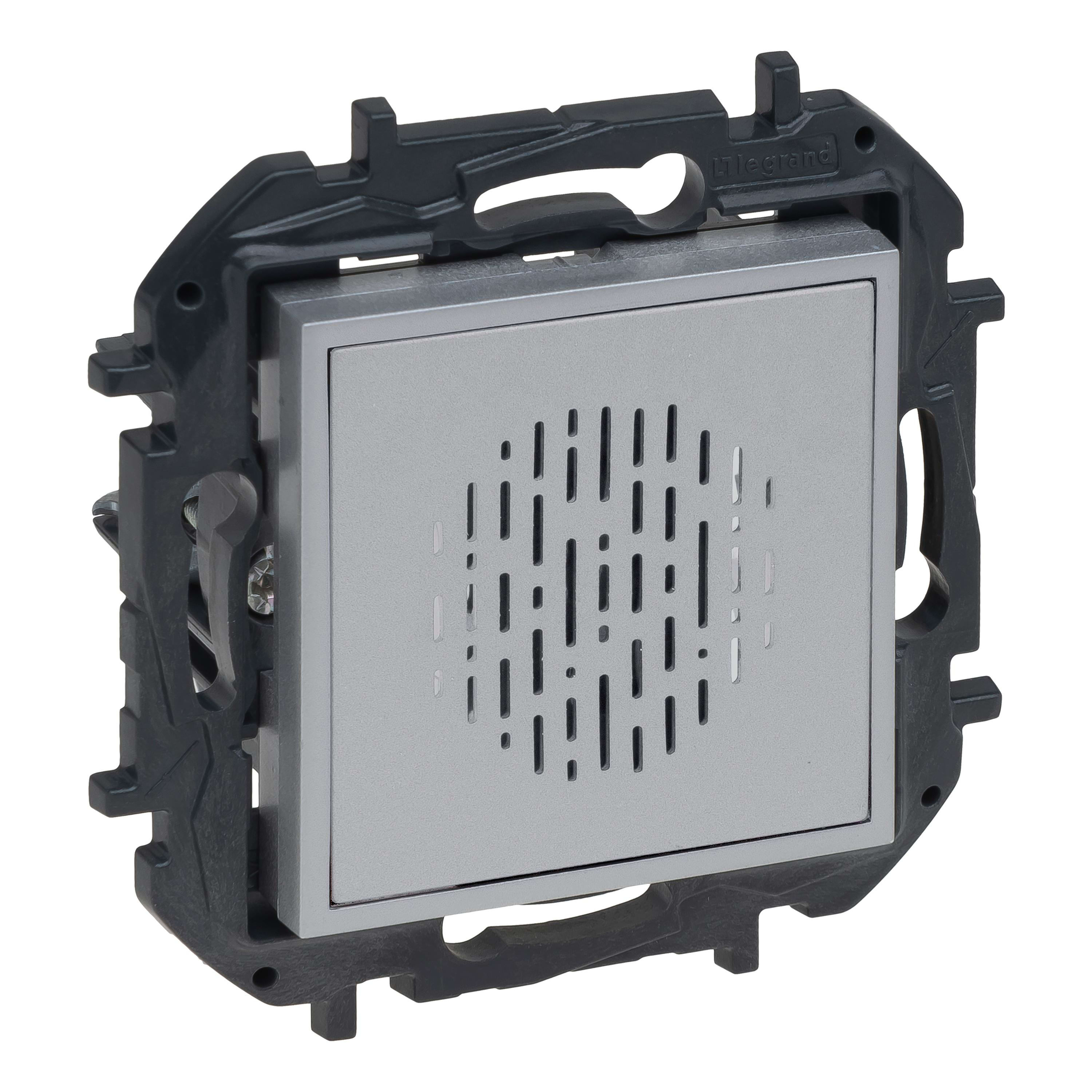 LEGRAND - Zumbador Niloé Step - 230V~ - 50/60Hz - 16W - Aluminio