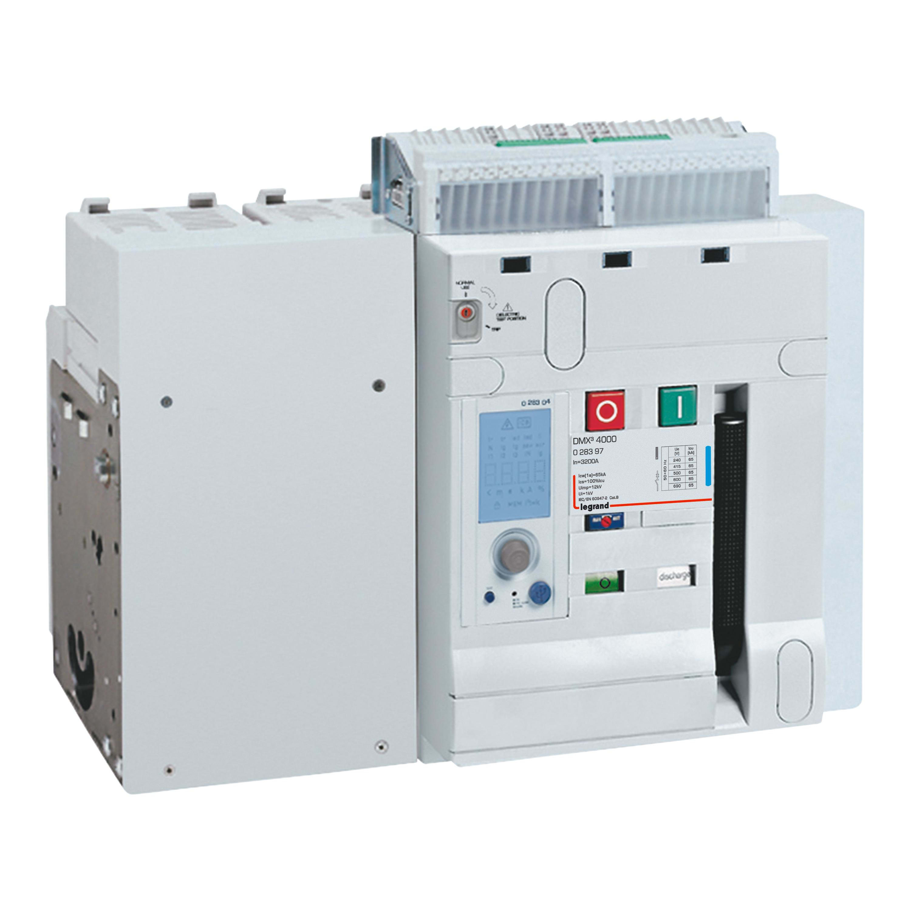 LEGRAND - Interruptor automático de bastidor abierto DMX³ 4000 - fijo - 65kA - 4P - 3200A