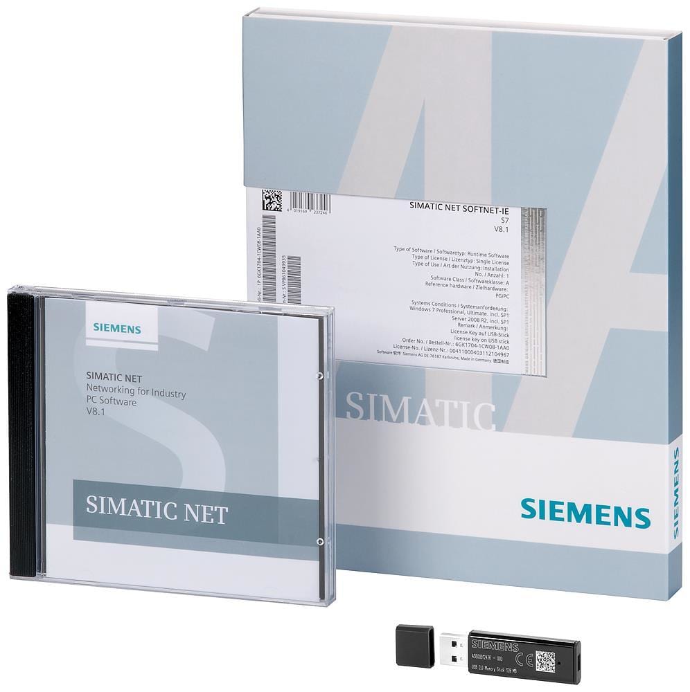 SIEMENS - Software SW ST7CC V3.1-L conexión SINAUT ST7-SCADA