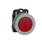 Schneider Electric - piloto flush  luminoso rojo 230-240v  color gris