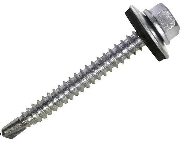 SUNFER - S42.2-50 Tornillo zincado M5,5x75. Acero zincado