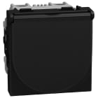 BTICINO - Base 2P+T con tapa Light Now-16A/250V-conexión por tornillos-Dark-2 módulos
