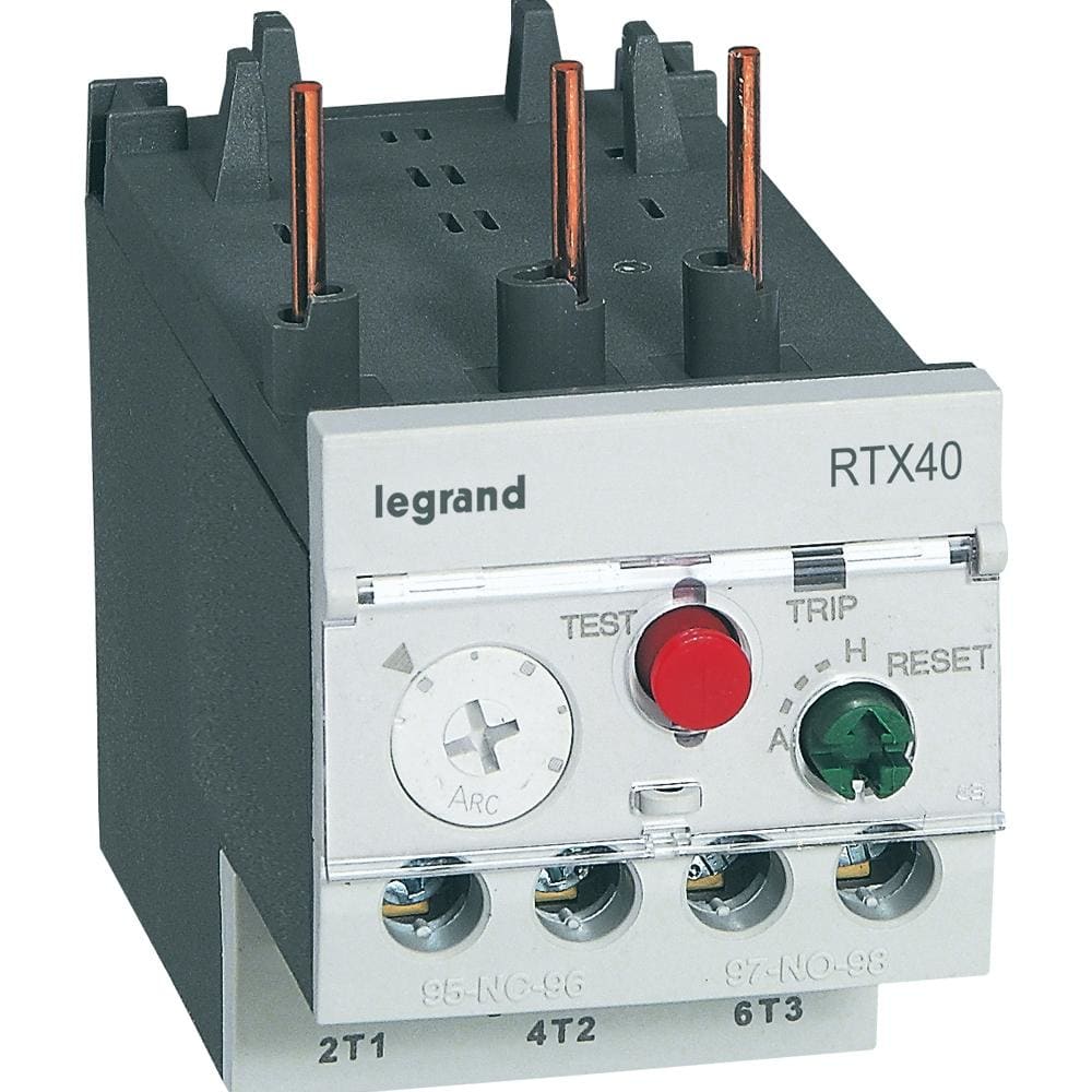 LEGRAND - Relés térmicos RTX³ 40 - de 0,16 a 0,25A para CTX³ 22 y 40