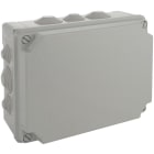 SOLERA - Caja estanca 310x240x125 4 conos para tubo 32 gris