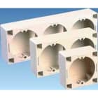 SOLERA - ZOCALO SUPERFICIE 2 ELEMENTO 152x80x37mm BLANCO