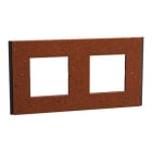 Schneider Electric - Marco 2 Elemento Unica Deco Terracota
