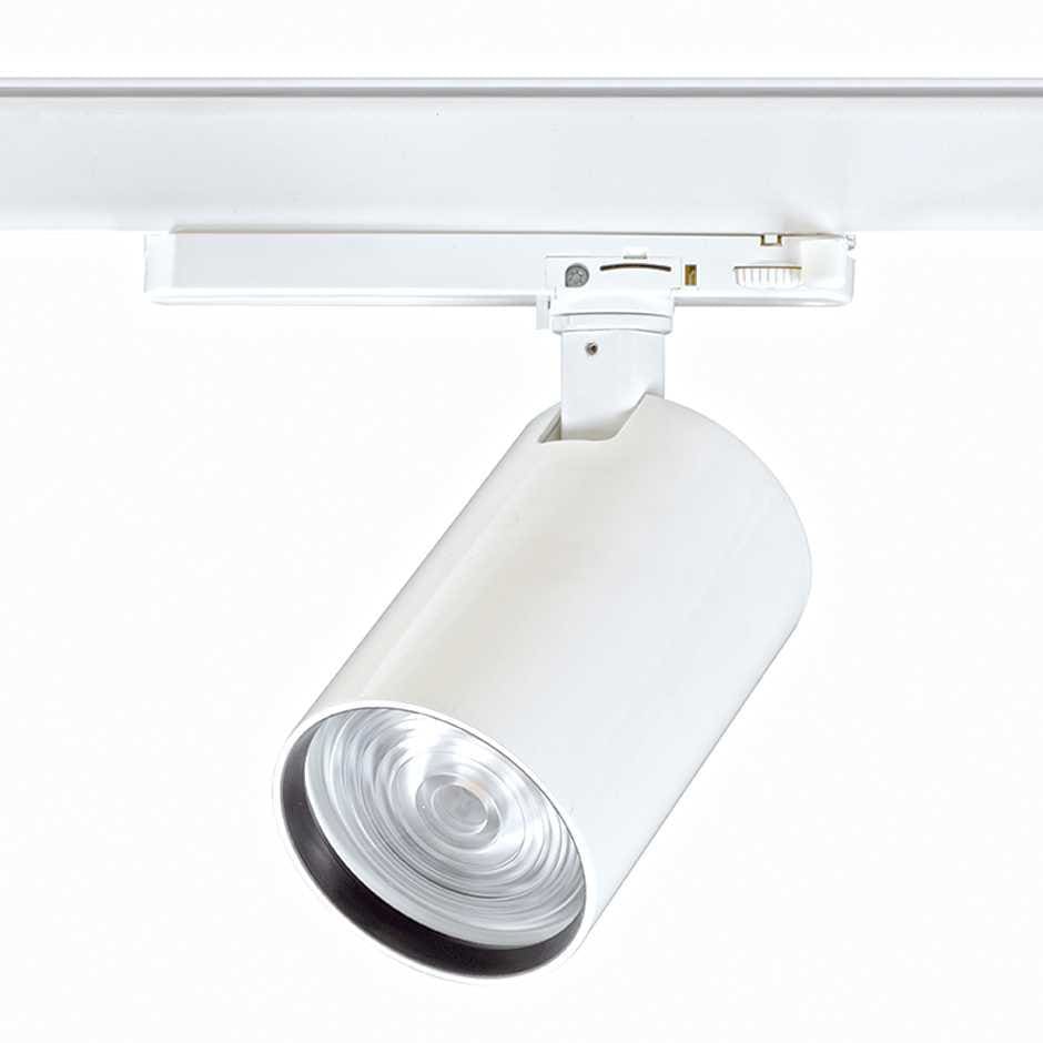SIMON LIGHTING - Proyector 615 carril 4000K Wide Flood blanco DALI
