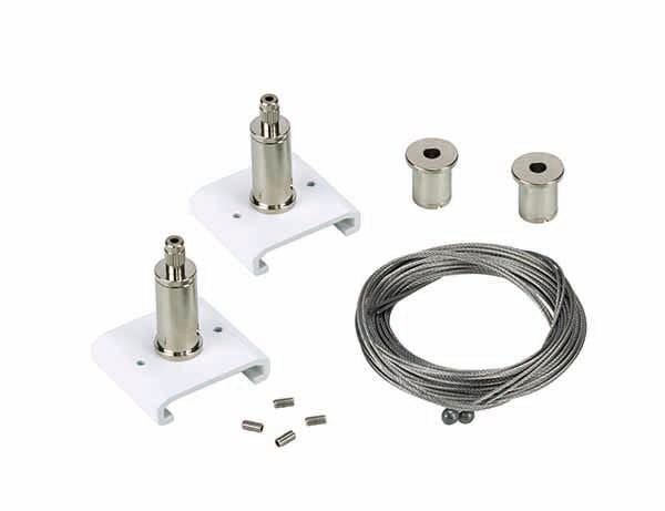 SIMON LIGHTING - Kit de suspensión 4 m 2 pcs blanco