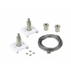 SIMON LIGHTING - Kit de suspensión 4 m 2 pcs blanco