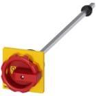 SIEMENS - ACCESORIO PARA 3KD0 TAM. 01/02 MANDO GIRATORIO DE PUERTA ACCIONAMIENTO COMPLETO, COLOR ROJO/AMARILLO