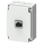 SIEMENS - Interruptor-seccionador SENTRON 3LD en caja interruptor de mantenimiento y reparación con chapa de pantalla CEM 6P 63A