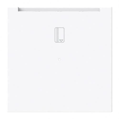NIESSEN - Tecla interruptor de tarjeta Serie Vega blanco mate