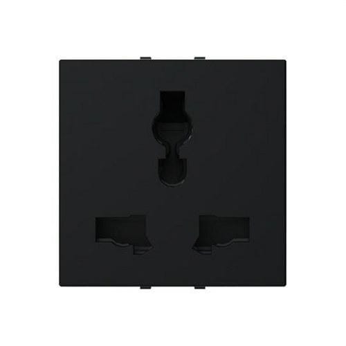 NIESSEN - Enchufe universal negro