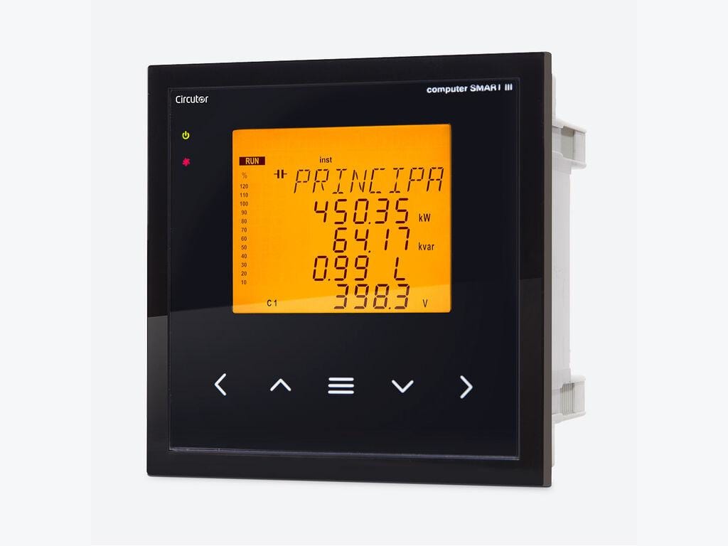 CIRCUTOR - COMPUTER SMART III 12, REGULADOR ENERGÍA REACTIVA