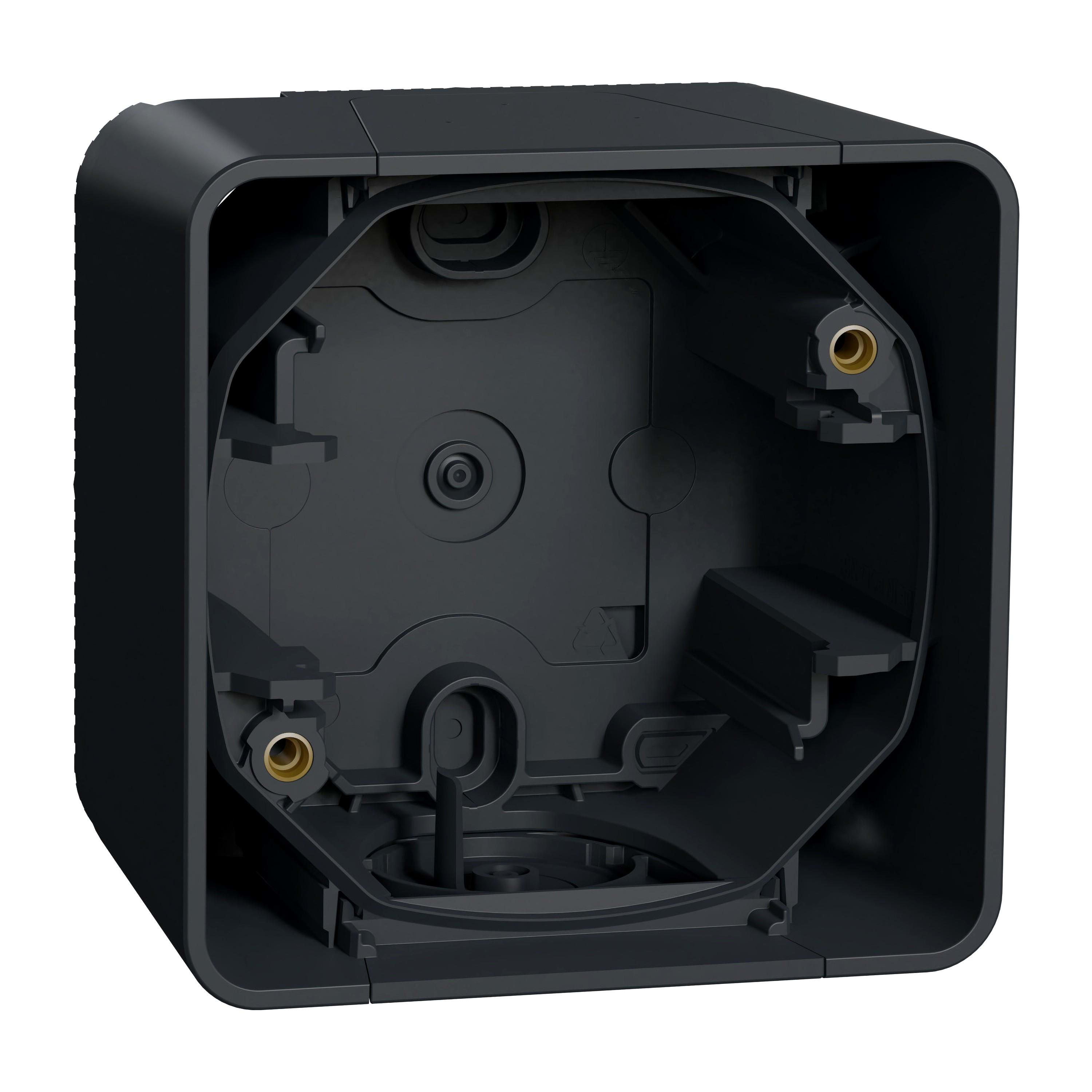 Schneider Electric - REPAQ MUREVA STYL  CAJA EST 1 ELEM.  SUP GRIS