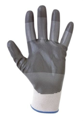 SOFAMEL - Guantes de protección mecánica SH-370 T9 con nylon recubiertos de nitrilo gris en la palma