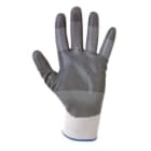 SOFAMEL - Guantes de protección mecánica SH-370 T9 con nylon recubiertos de nitrilo gris en la palma
