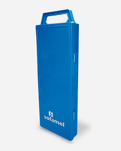 SOFAMEL - COFRE PLÁSTICO PARA GUANTES AISLANTES SGP