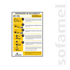 SOFAMEL - SEÑAL PRIM.AUX.420X297 MM PA-42P-INGLES