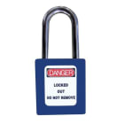 SOFAMEL - Candado seguridad ABS C/ABS-38 azul