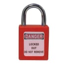 SOFAMEL - Candado seguridad ABS C/ABS-25 rojo
