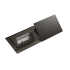 LEGRAND - Incara PopUp para empotrar y equipar con funciones Mosaic. 2x4mod. Negro