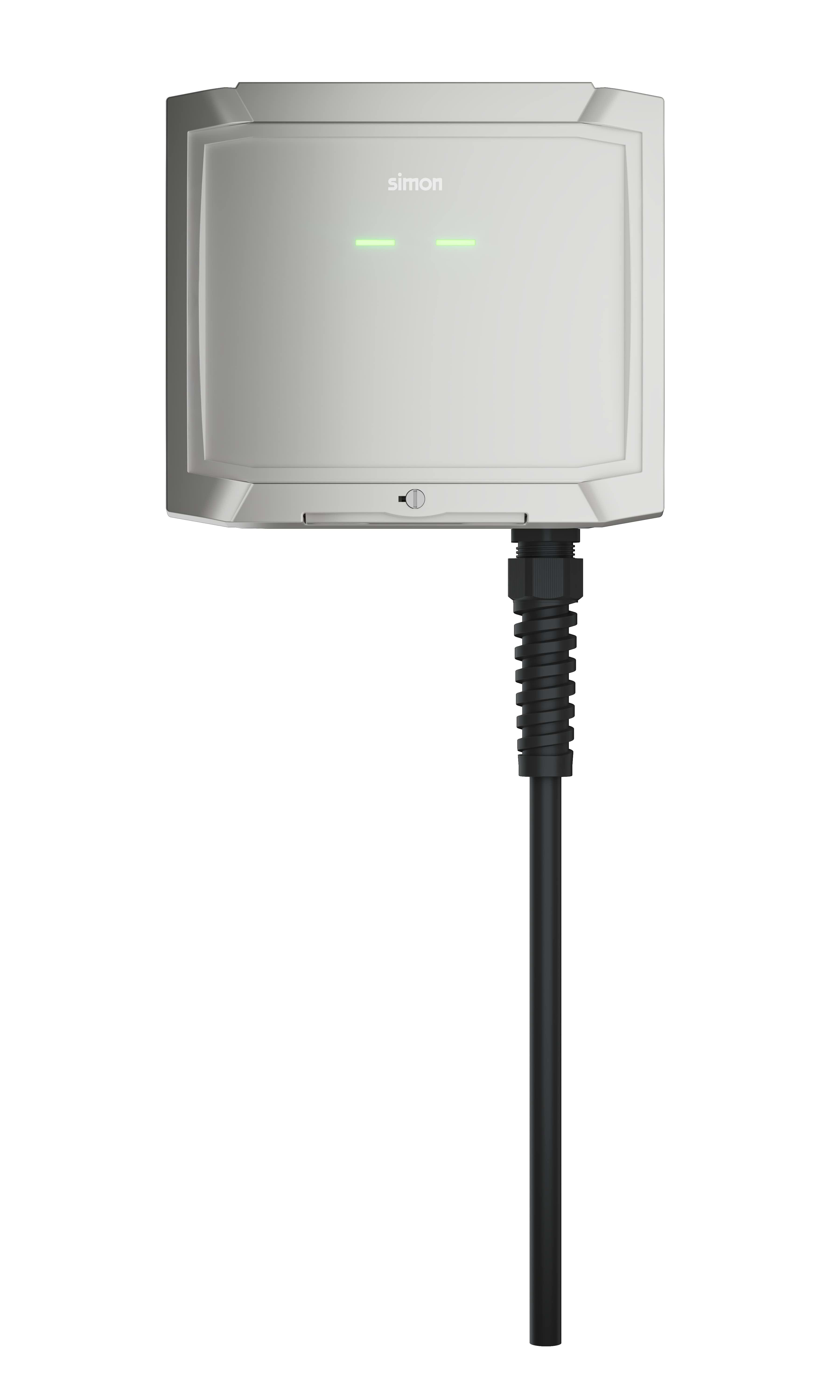 SIMON - Simon SM30 Punto de Recarga de Pared con Cable de 5m T2 7,4 kW Monofásico + Bluetooth