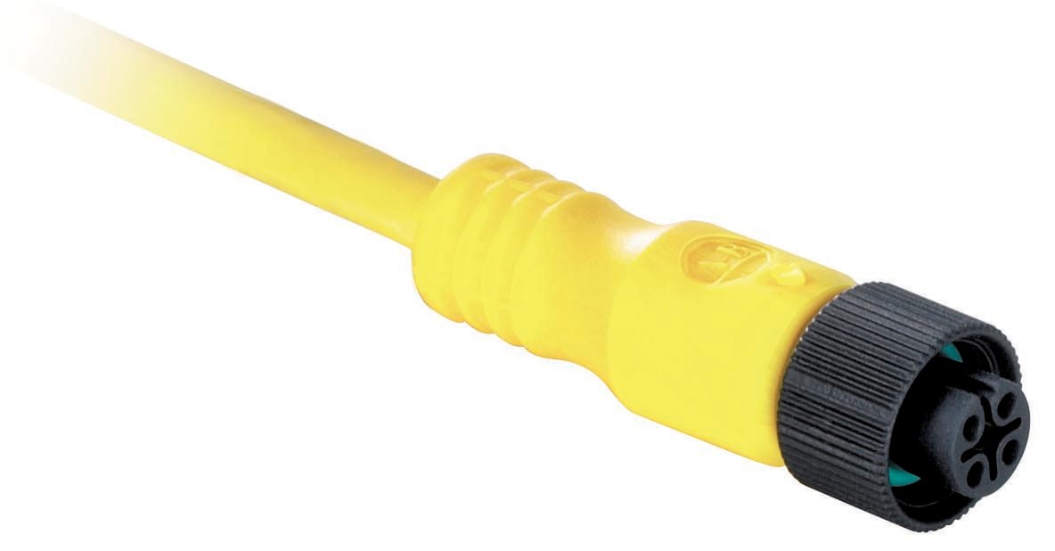 ROCKWELL - CONECTOR ANGULAR RECTO 22AWG 300V 3A 5m