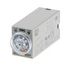 OMRON - Temporizador, enchufable, 8 pin,retardo a ON , DPDT, 200-230 VAC , 10 segundos