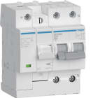 HAGER - Interruptor auto combinado protección contra sobretensiones 2P 6kA Curva C 25A